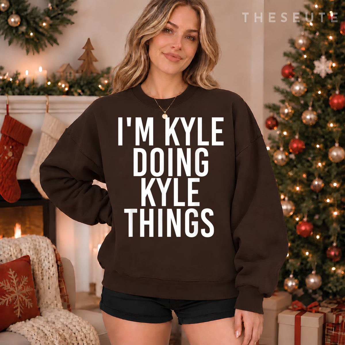 I'M KYLE DOING KYLE THINGS Sweatshirt Funny Christmas Gift Idea