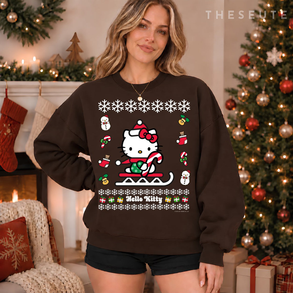 Hello Kitty Ugly Christmas Sweatshirt