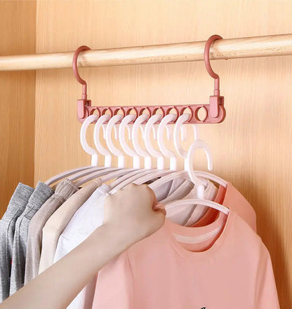 unfold - multi-holes magic hanger