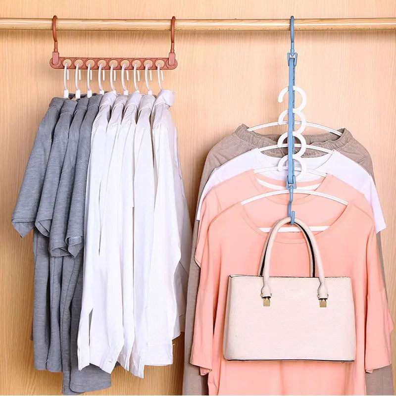 unfold - multi-holes magic hanger