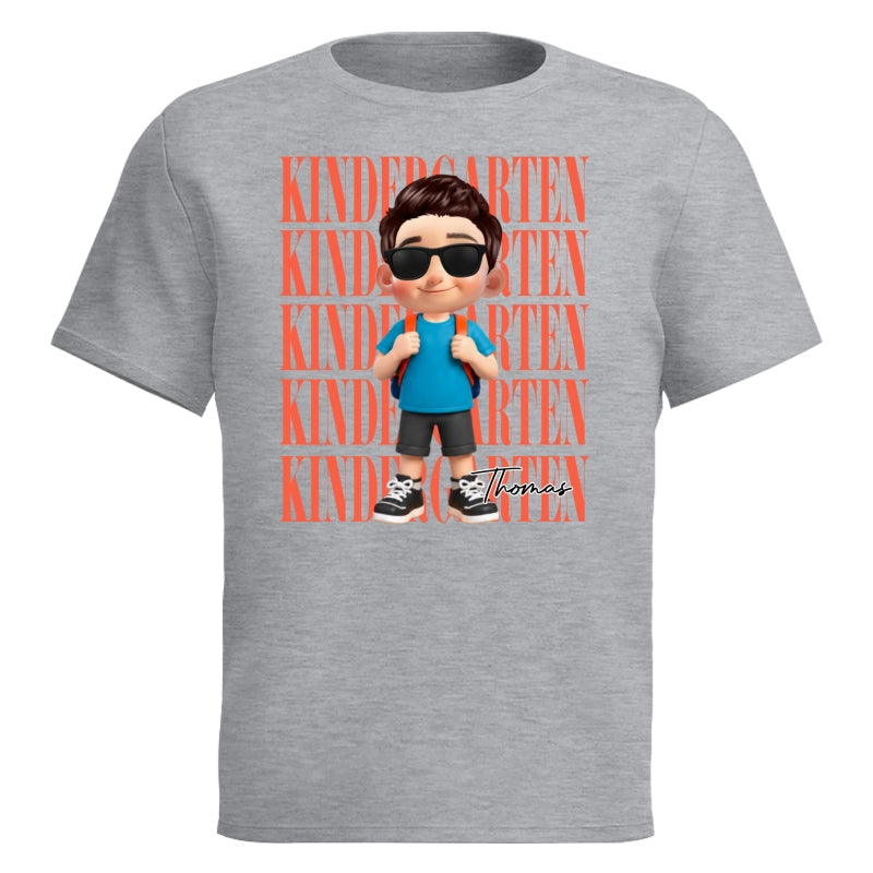 First Day Of School Cute Kid - Personalized Shirt - Back To School Gift