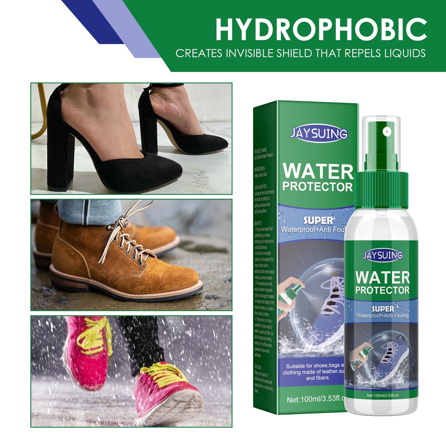 unsplash - anti-slush shoe protection spray