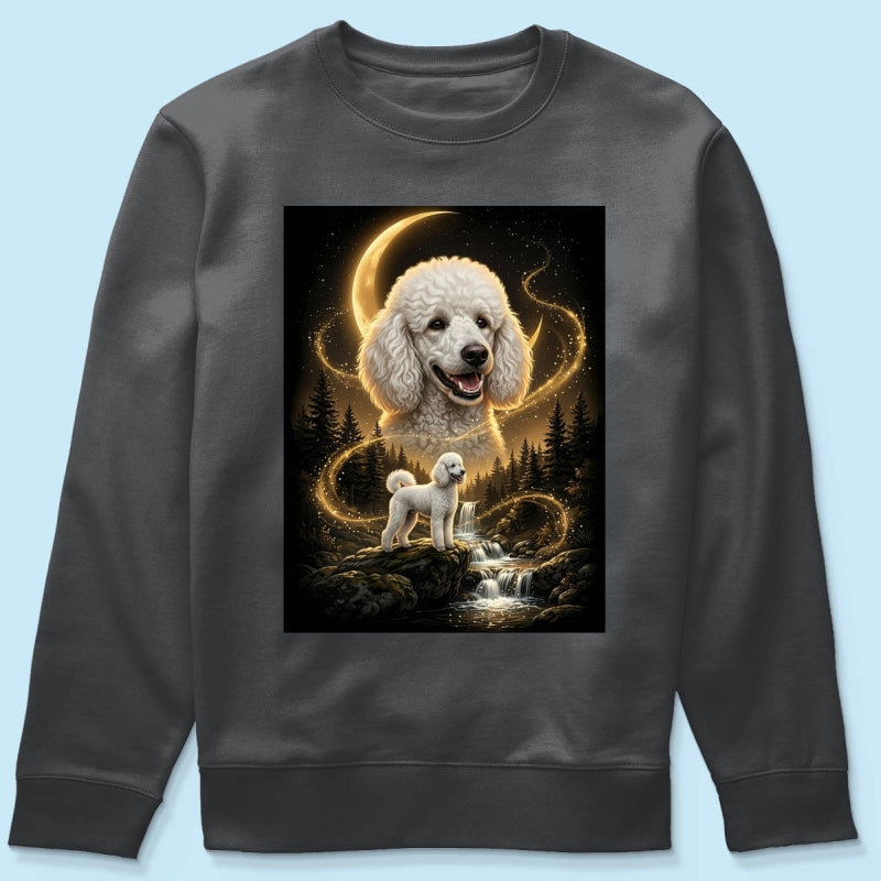 Dog Howling to the Moon - Personalized Shirt - Gift for Dog, Cat Lovers