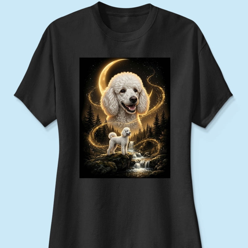 Dog Howling to the Moon - Personalized Shirt - Gift for Dog, Cat Lovers