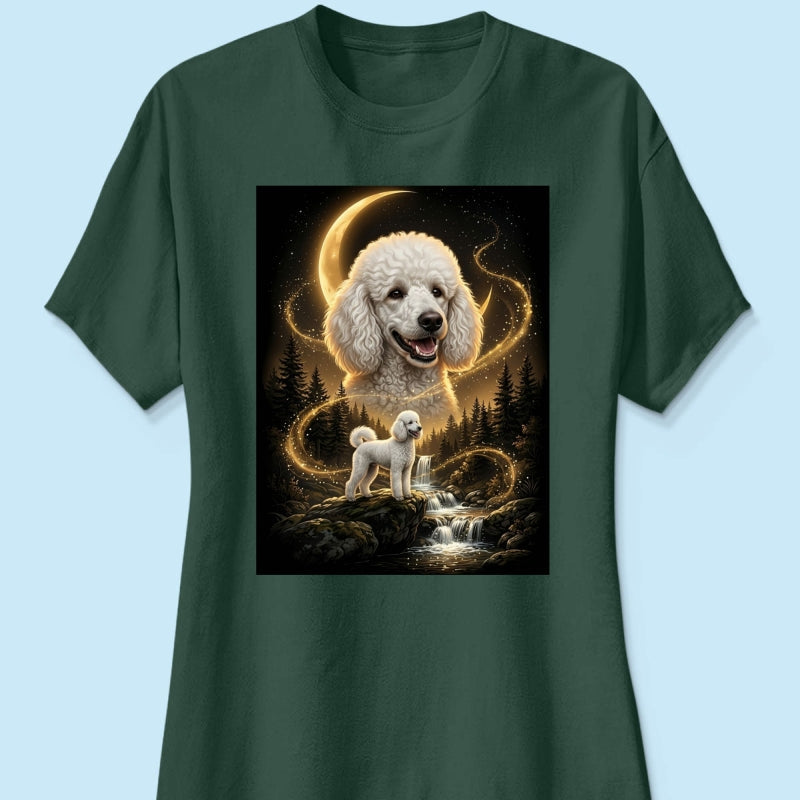 Dog Howling to the Moon - Personalized Shirt - Gift for Dog, Cat Lovers
