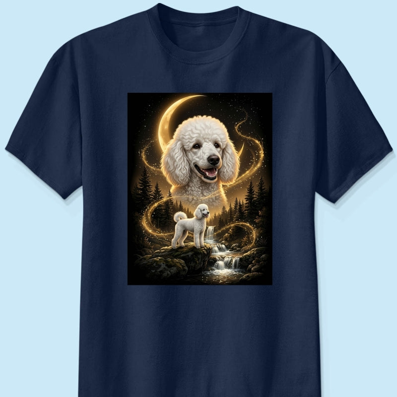 Dog Howling to the Moon - Personalized Shirt - Gift for Dog, Cat Lovers