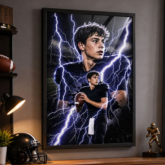 Trending Bootleg Sport Photos Insert - Personalized Poster - Gift For Boy, Girl