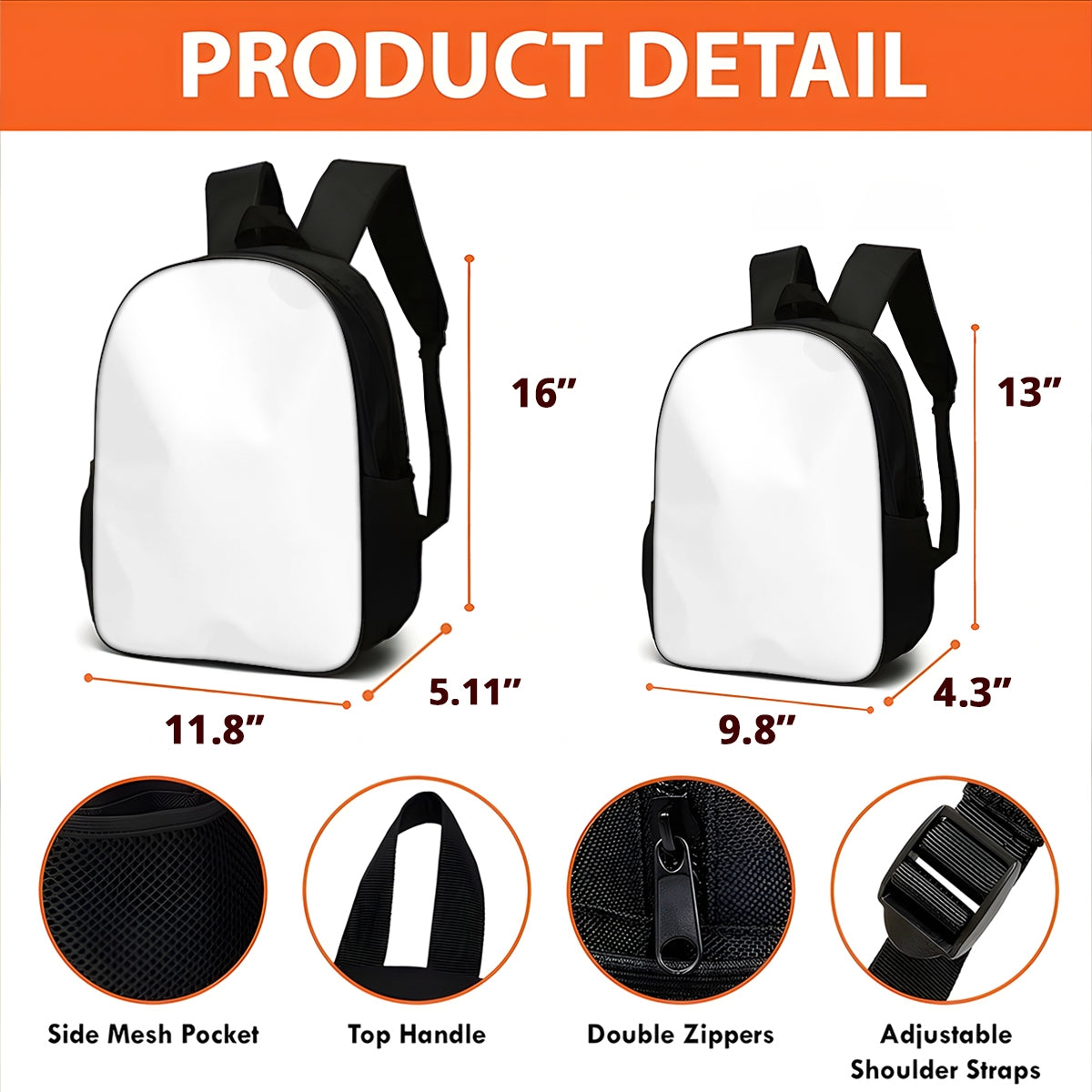 Cheerleader Trendy Design Backpack for Boys Girls - Personalized Backpack - Back to School Gift for Daughter, Son