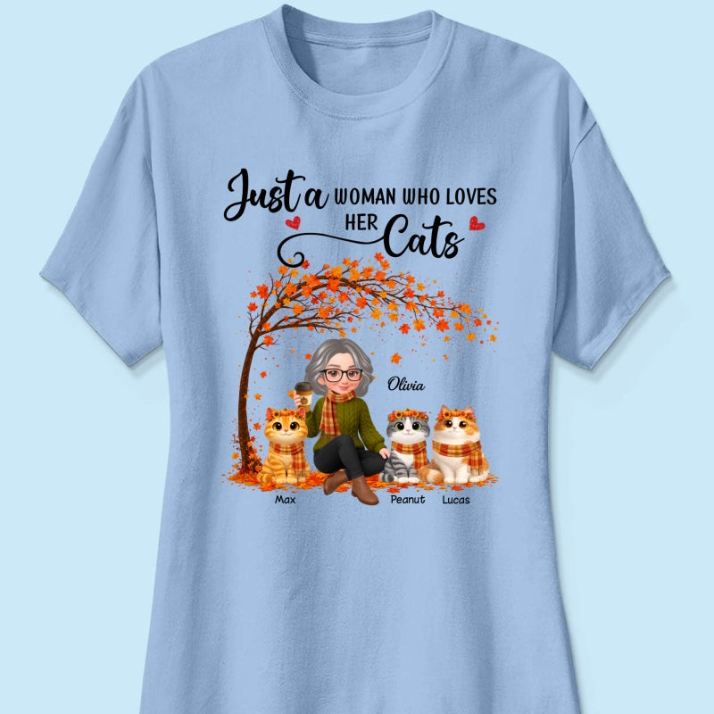 Most Wonderful Time of the Year Cute Cats - Personalized Shirt - Trendy Fall Tee for Cat Moms