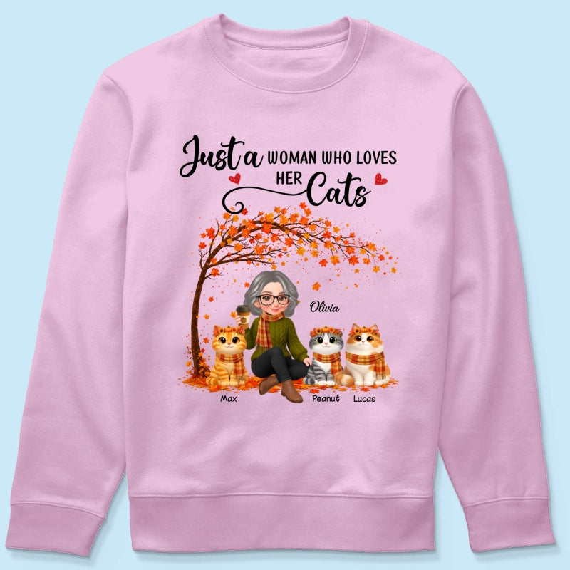 Most Wonderful Time of the Year Cute Cats - Personalized Shirt - Trendy Fall Tee for Cat Moms