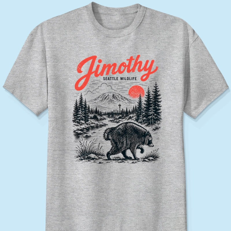 Lovable Viral Seattle Jimothy Raccoon Shirt - Trending 2026 Shirt