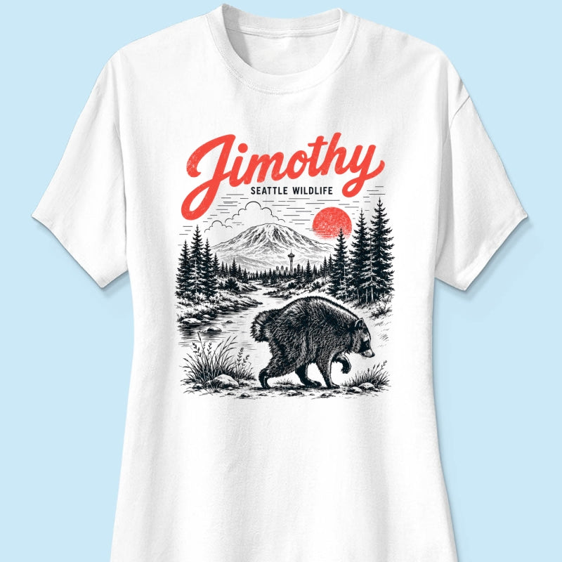 Lovable Viral Seattle Jimothy Raccoon Shirt - Trending 2026 Shirt