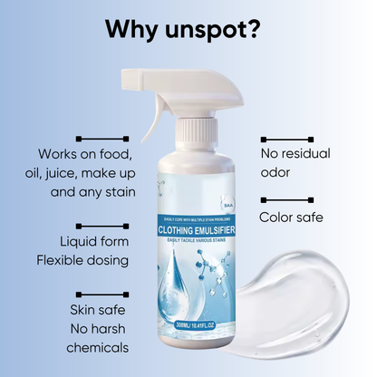 unspot - magic stubborn stain remover