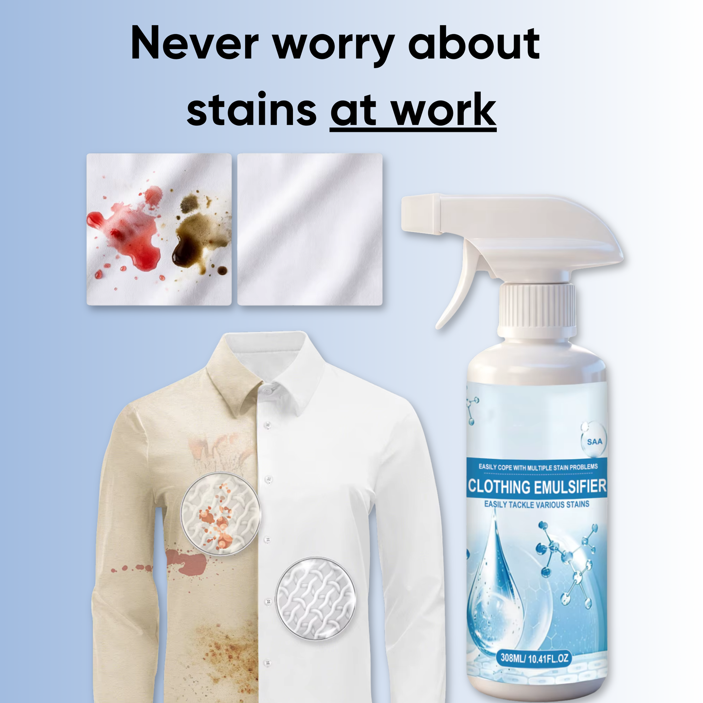 unspot - magic stubborn stain remover