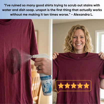 unspot - magic stubborn stain remover