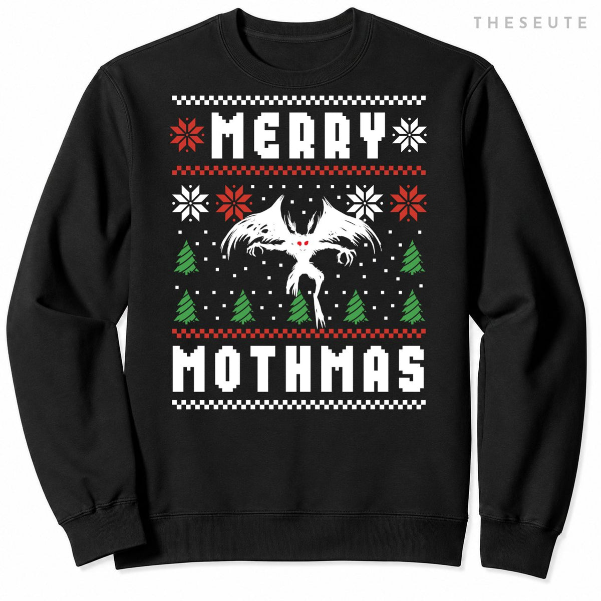 Mothman Ugly Christmas Sweatshirt Funny Sweatshirt