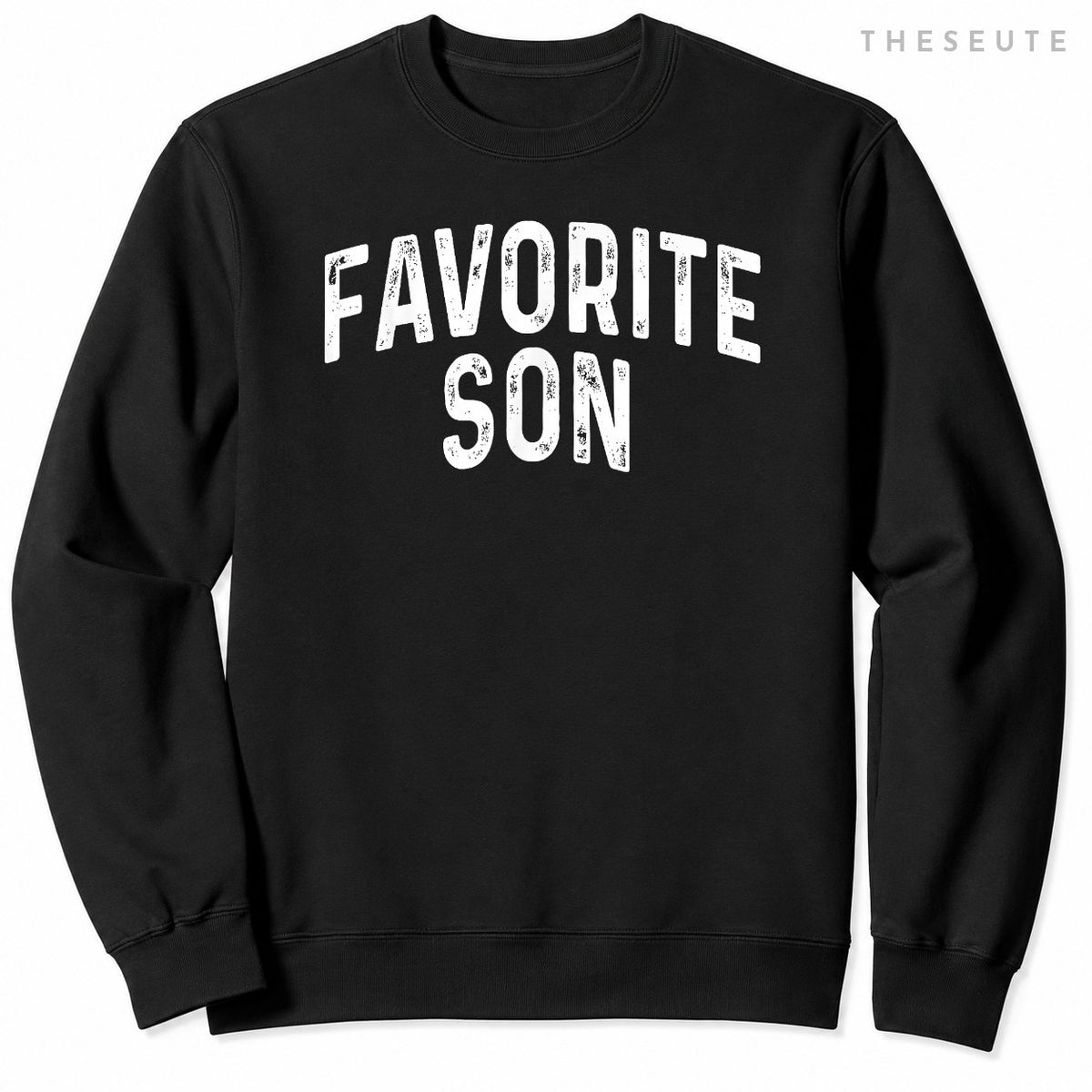Favorite Son Funny Dad Mom Parents Christmas Sweatshirt