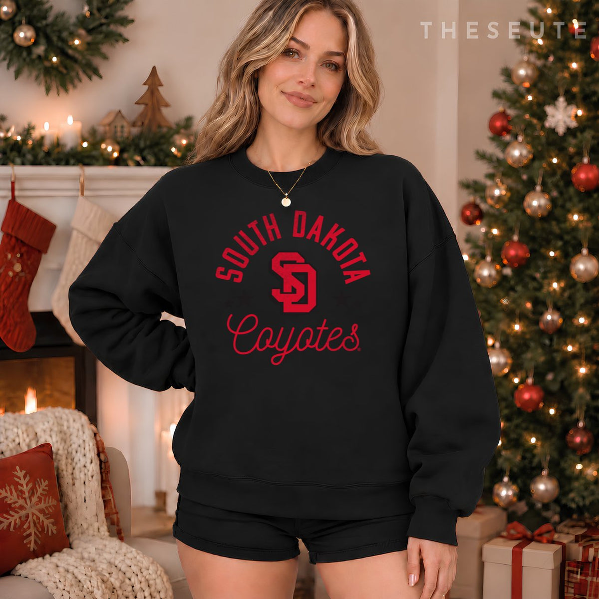 University of South Dakota USD Coyotes Logo Sweatshirt