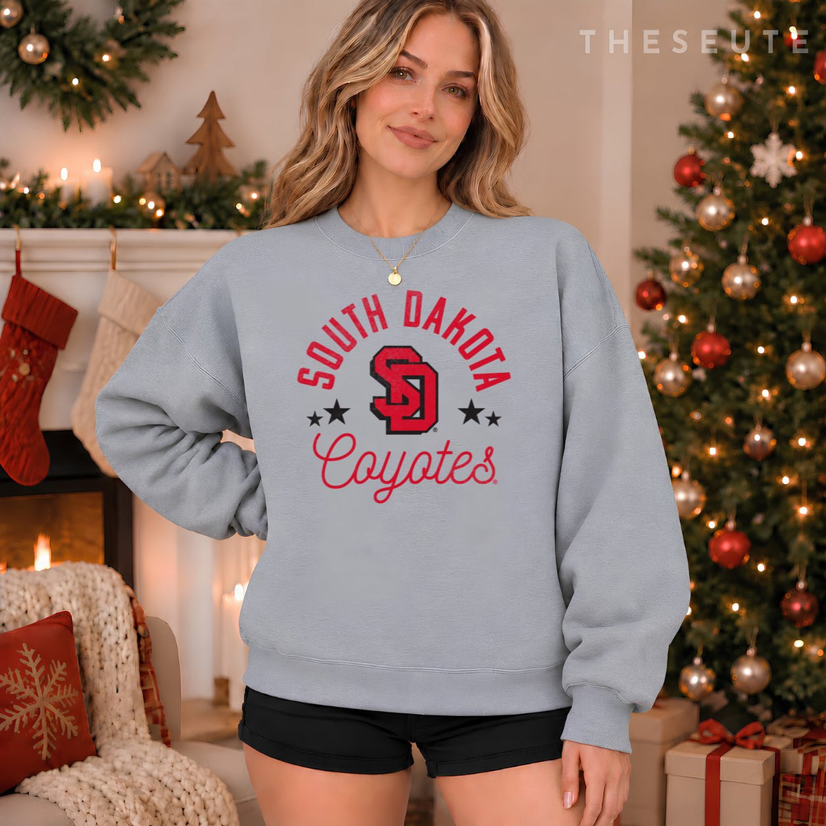 University of South Dakota USD Coyotes Logo Sweatshirt