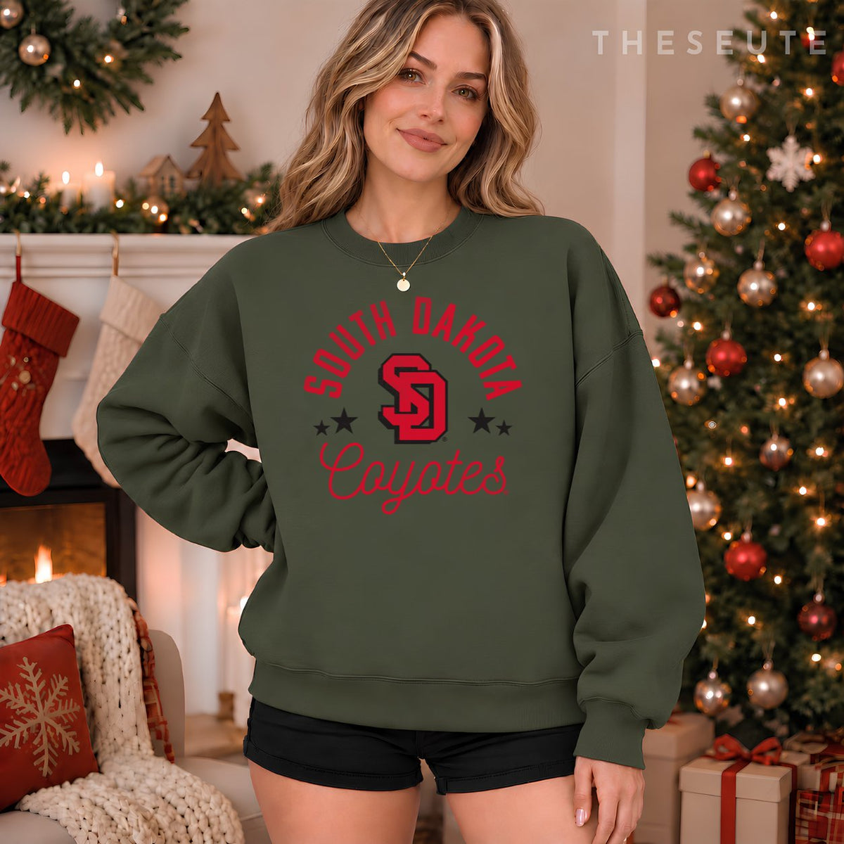 University of South Dakota USD Coyotes Logo Sweatshirt
