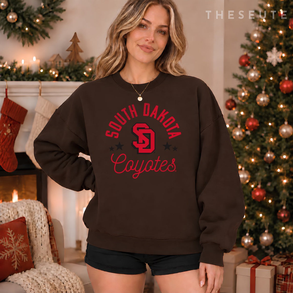 University of South Dakota USD Coyotes Logo Sweatshirt