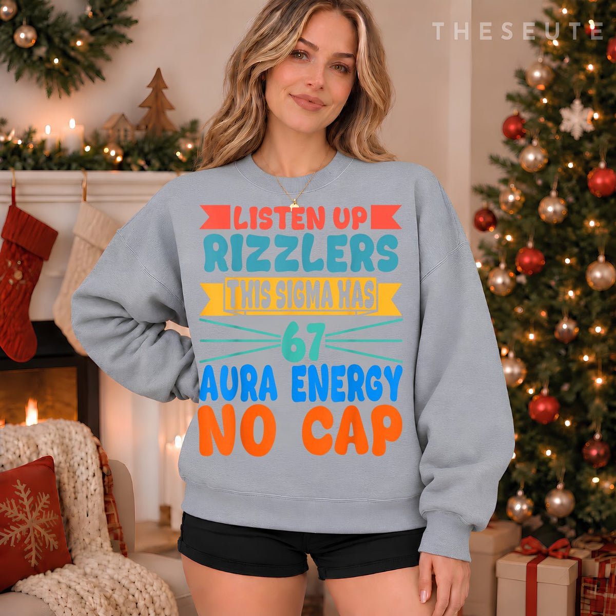 Listen Up Rizzlers This Sigma Has 67 Aura Energy Six Seven Sweatshirt
