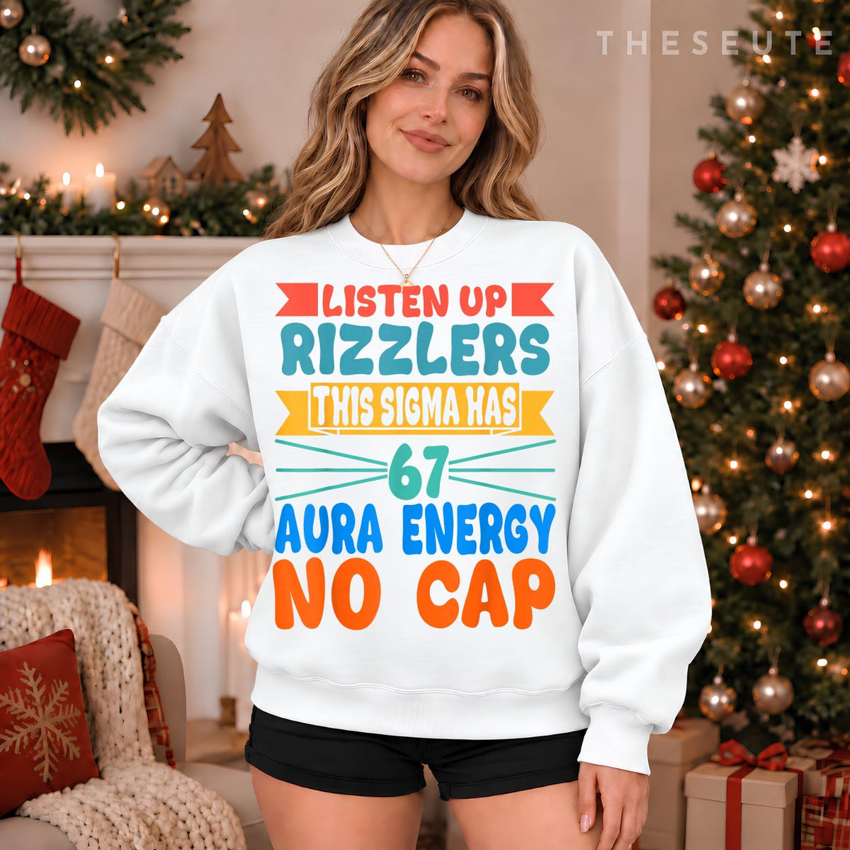 Listen Up Rizzlers This Sigma Has 67 Aura Energy Six Seven Sweatshirt