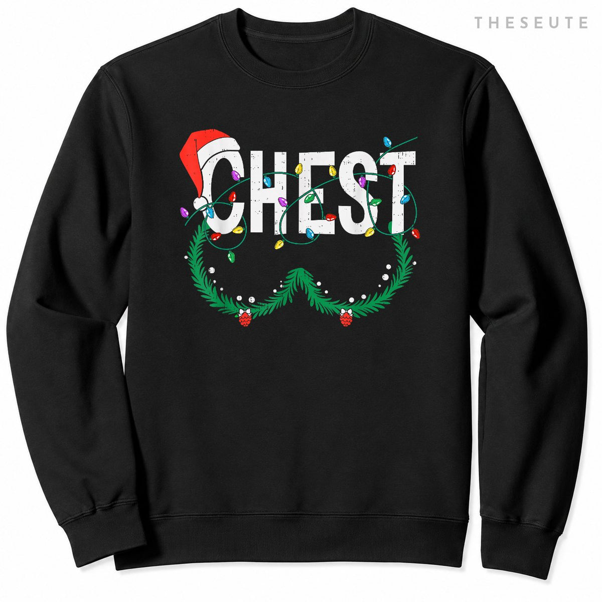 Chest Nuts Christmas Funny Matching Couple Chestnuts Xmas Sweatshirt