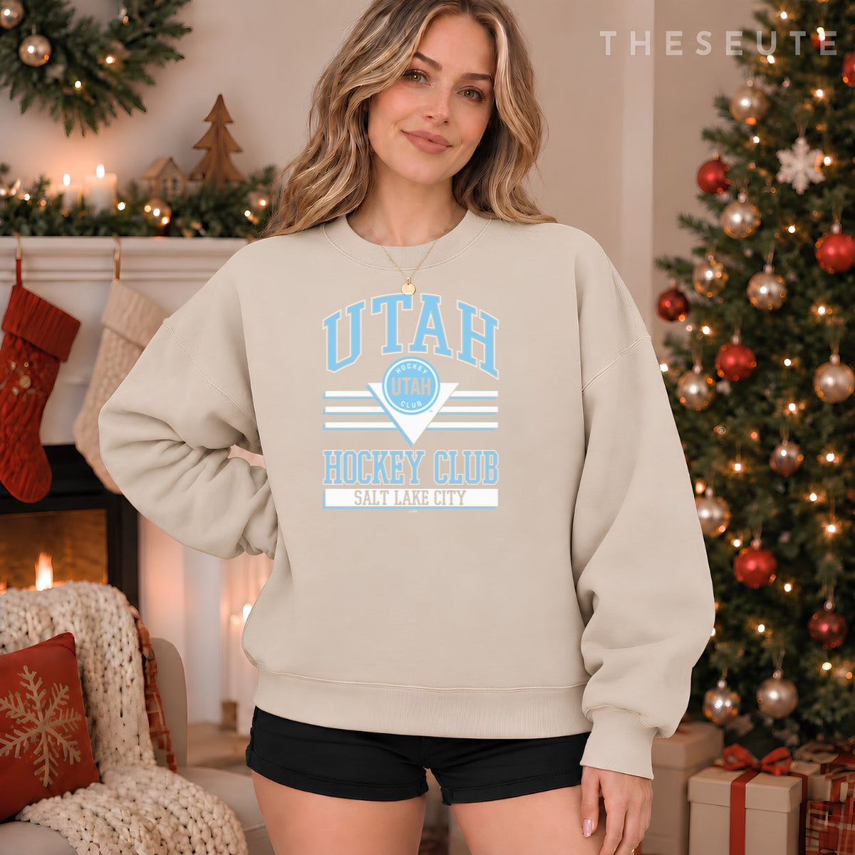 Utah Hockey Club Black Officially Licensed Sweatshirt