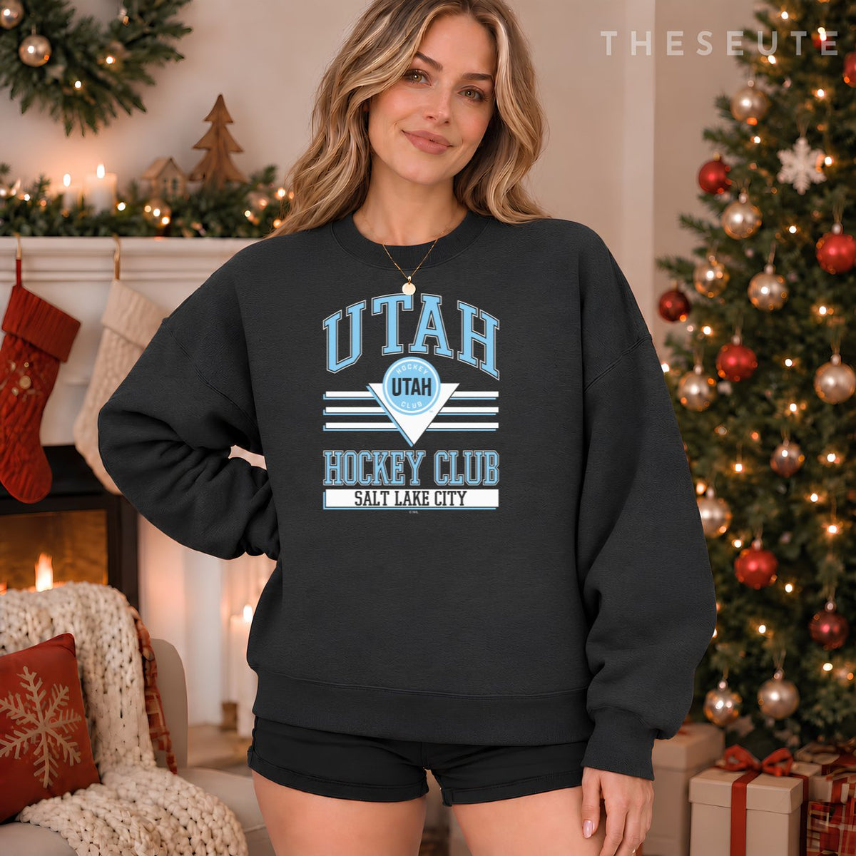 Utah Hockey Club Black Officially Licensed Sweatshirt