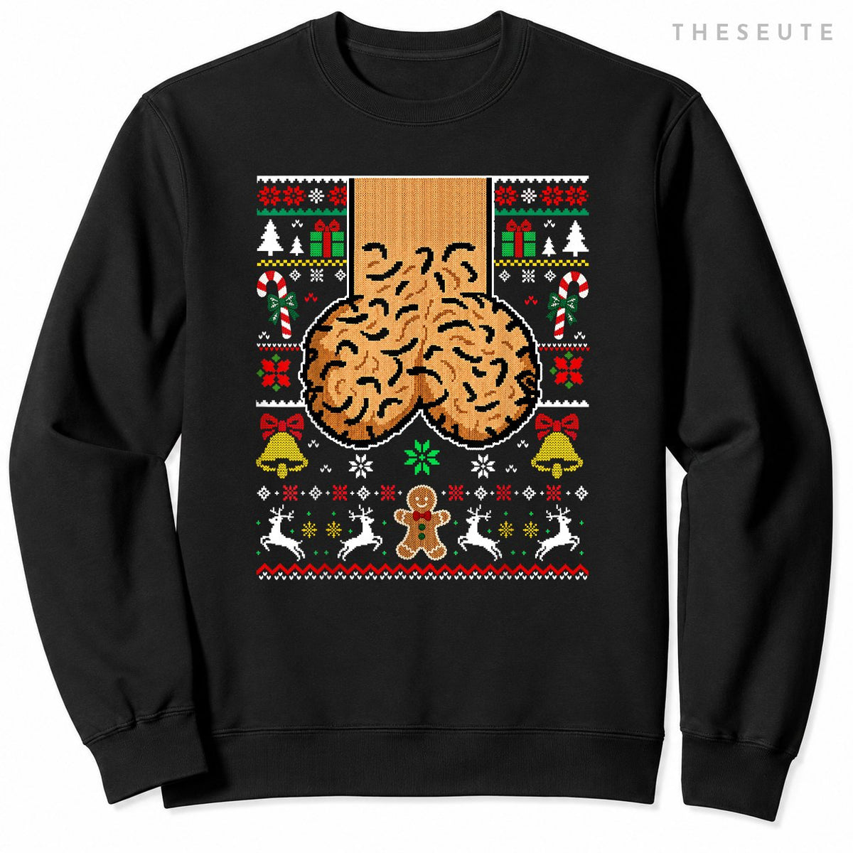 Funny Jingle Balls Ugly Christmas Sweatshirt Men Dad Husband Sweatshirt