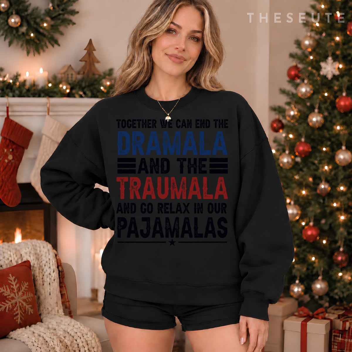 Together We Can End The Dramala And The Trauma Sweatshirt