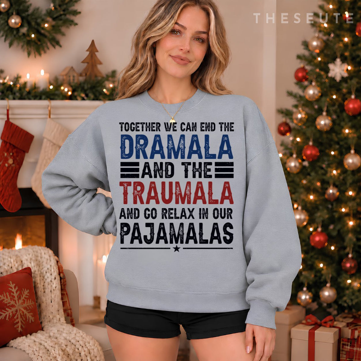 Together We Can End The Dramala And The Trauma Sweatshirt