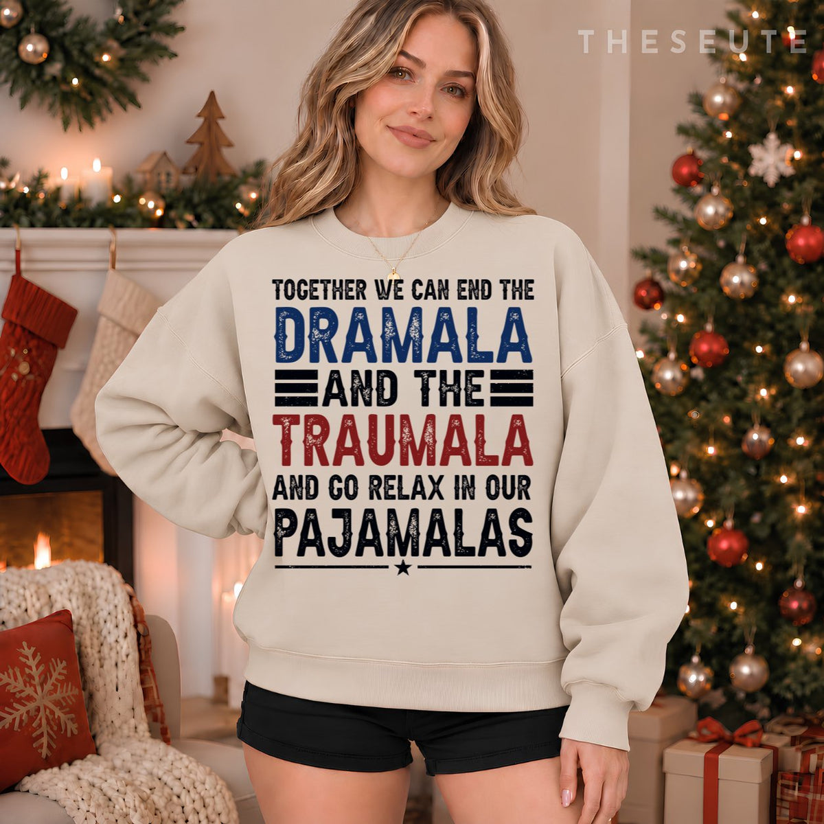 Together We Can End The Dramala And The Trauma Sweatshirt