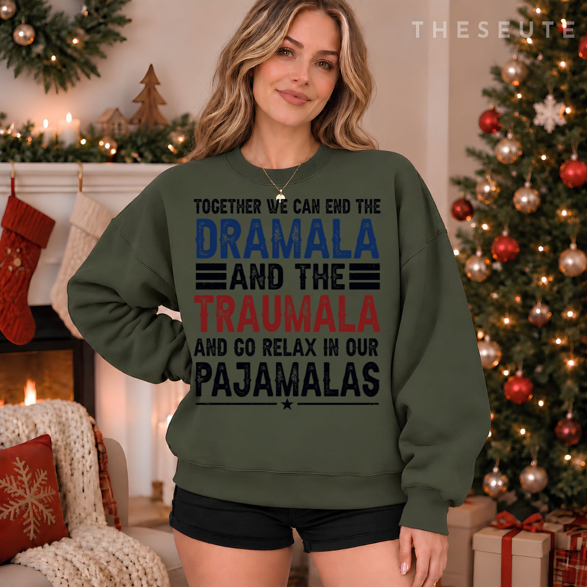 Together We Can End The Dramala And The Trauma Sweatshirt