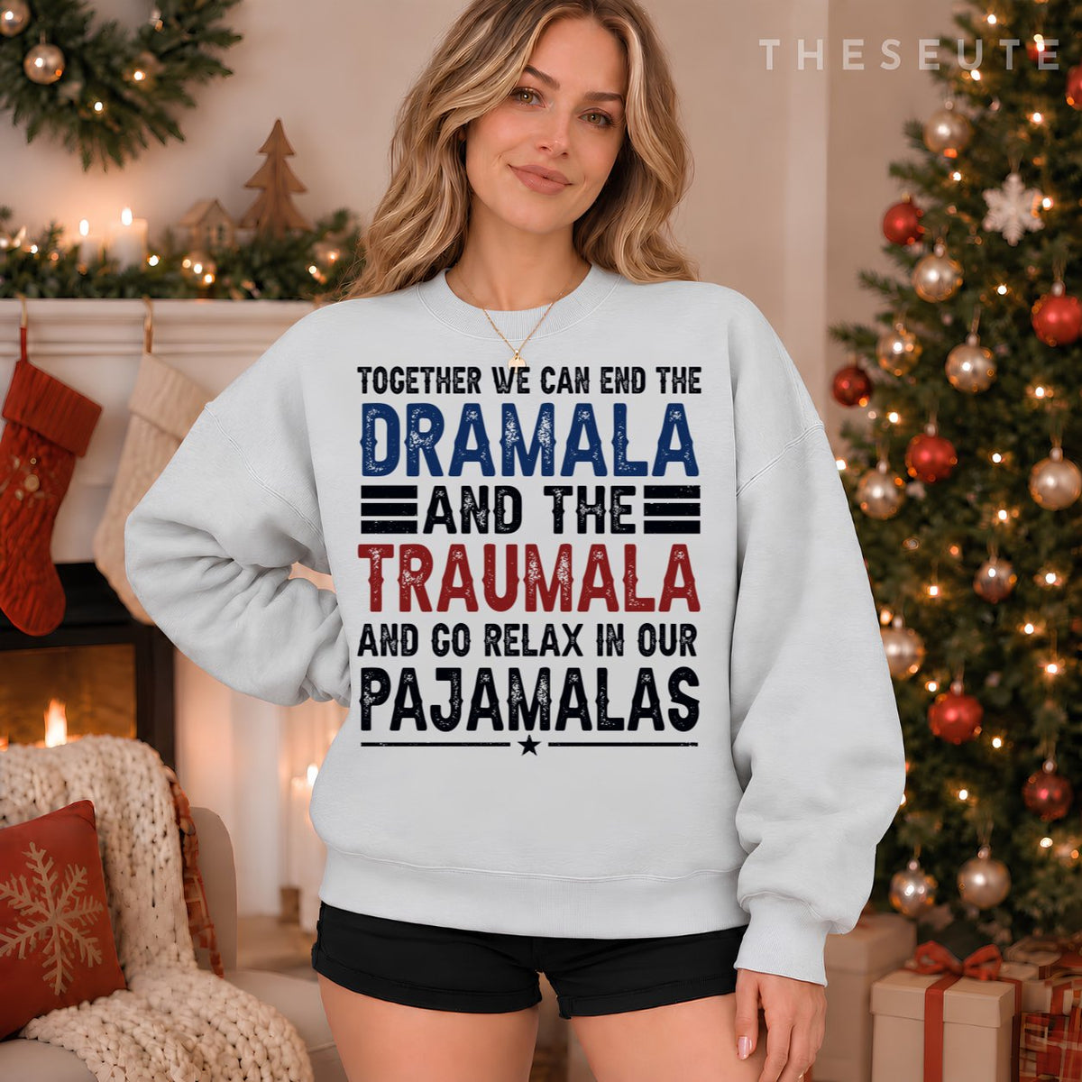 Together We Can End The Dramala And The Trauma Sweatshirt