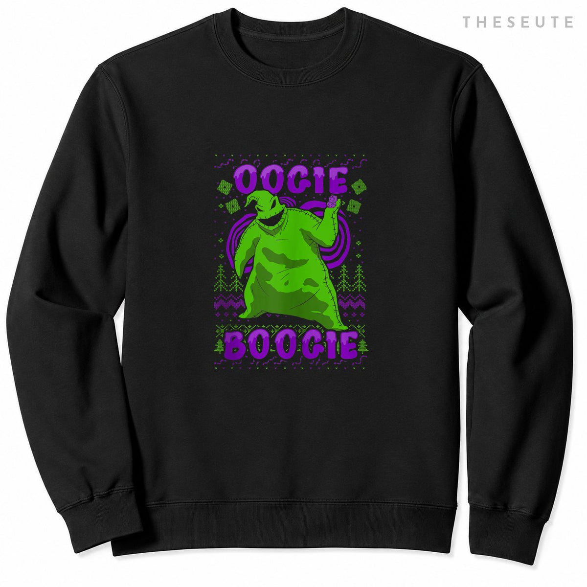 Disney Nightmare Before Christmas Oogie Boogie Ugly Sweatshirt