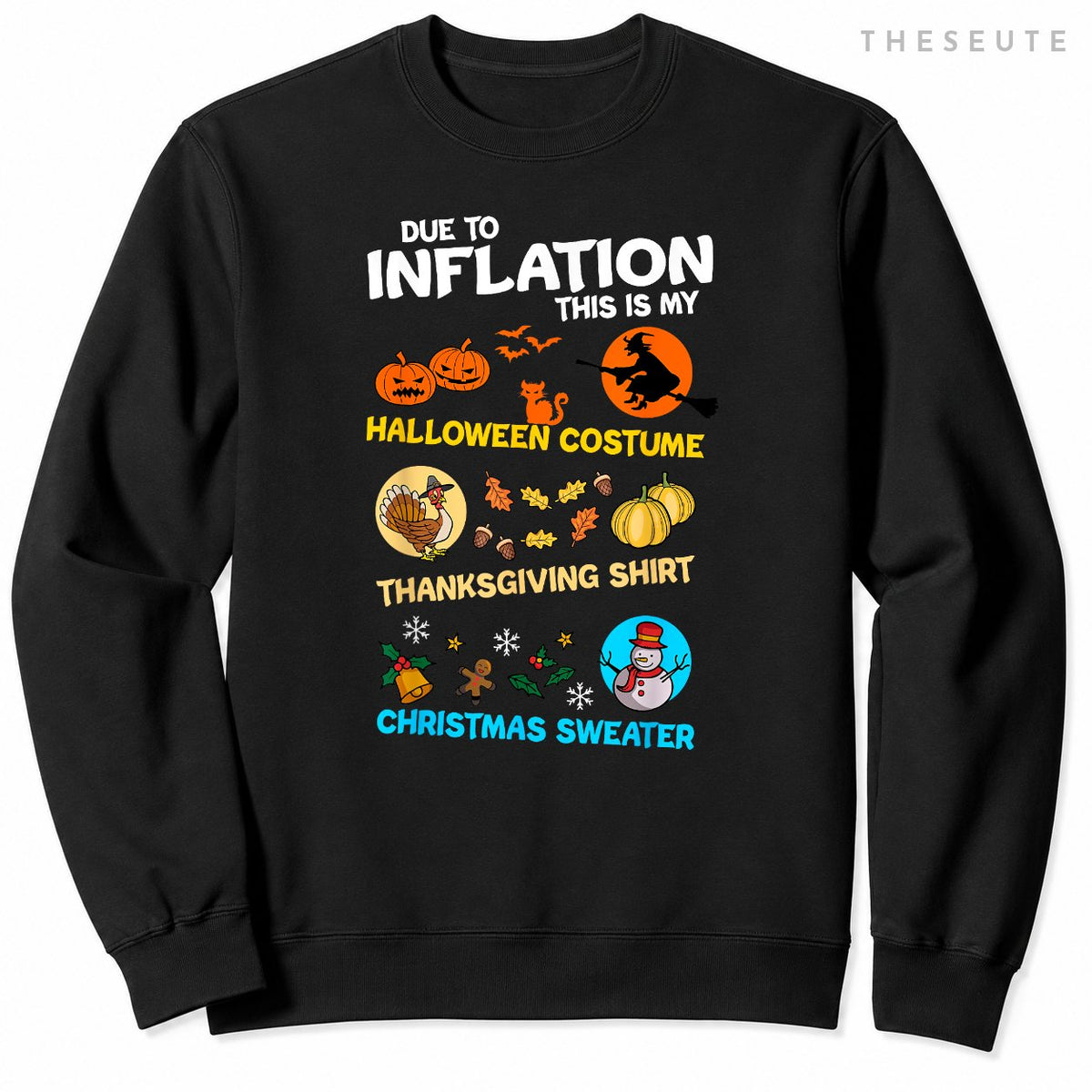 My Spooky Halloween, Thanksgiving, Ugly Christmas Costume Sweatshirt