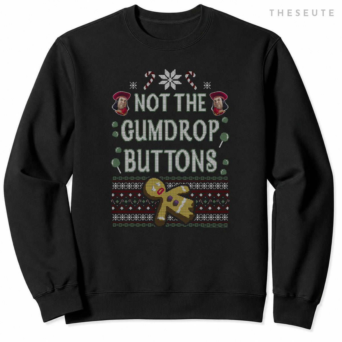 Shrek Not The Gumdrop Buttons Ugly Sweatshirt Style Christmas Sweatshirt