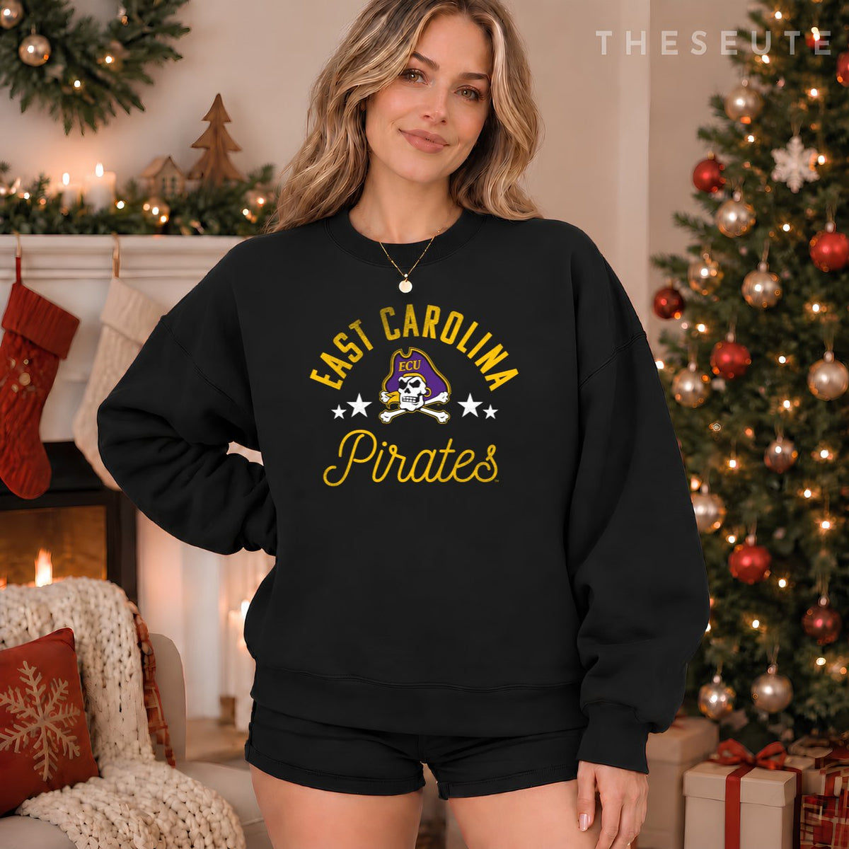 East Carolina University ECU Pirates Logo Sweatshirt