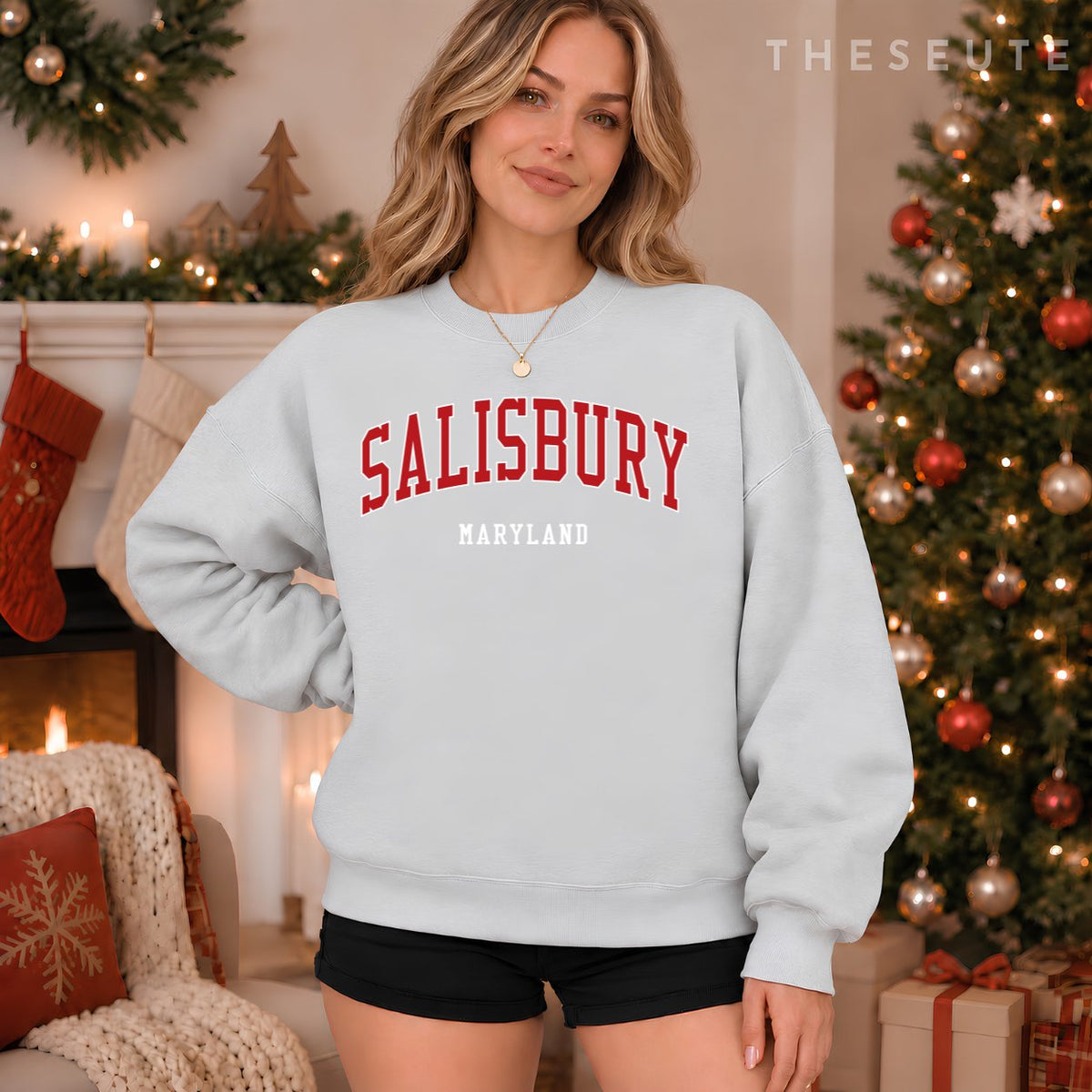 Salisbury Maryland College University Style Sweatshirt
