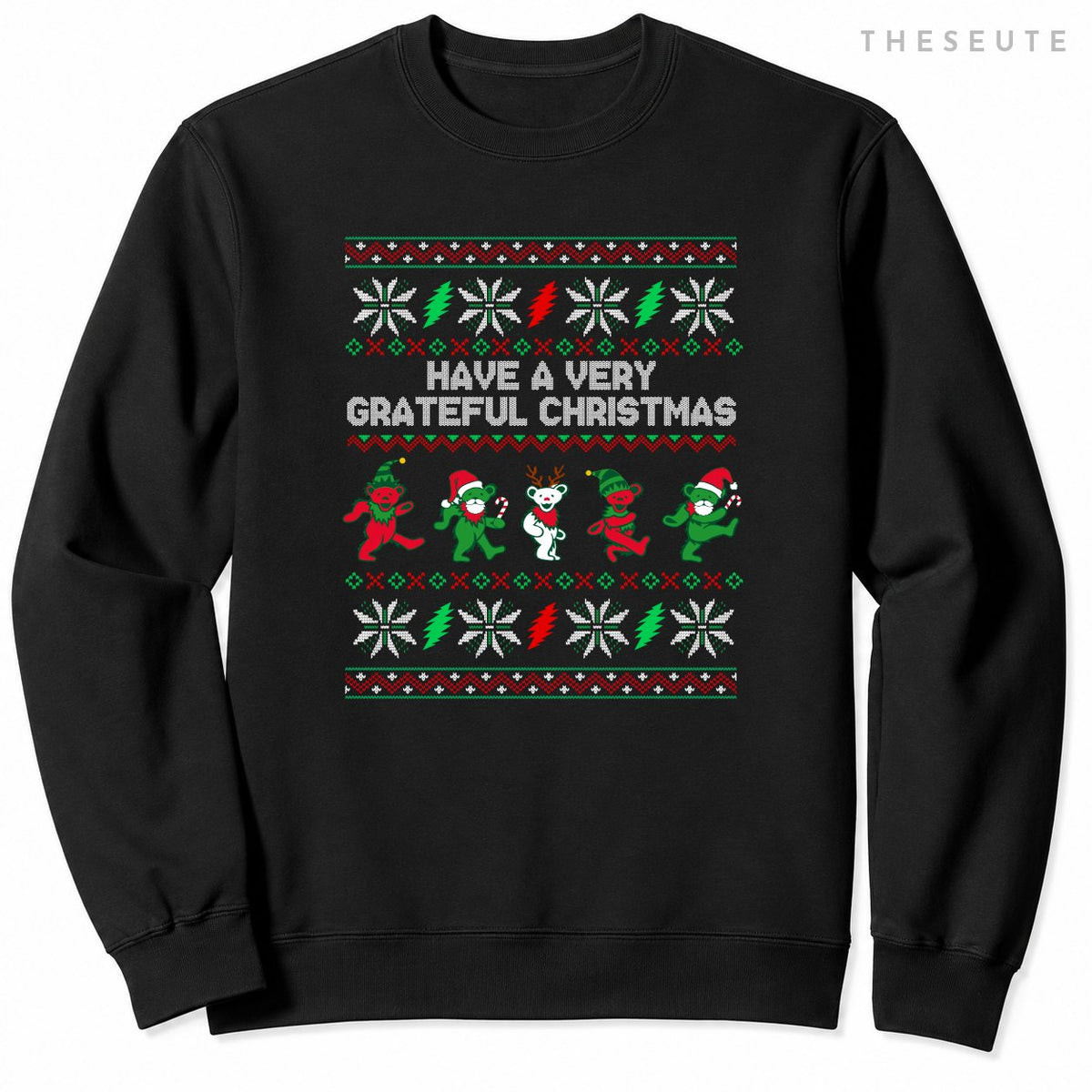 Have A Very Grateful Christmas Funny Bear Ugly Xmas 2022 Sweatshirt
