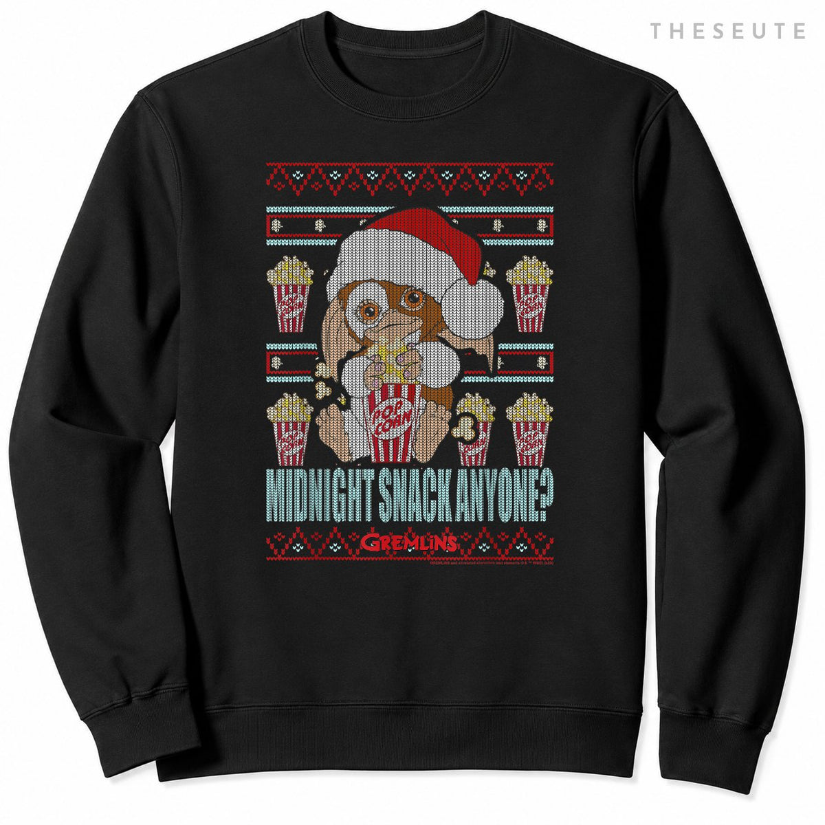 Gremlins Christmas Midnight Snack Anyone Ugly Sweatshirt