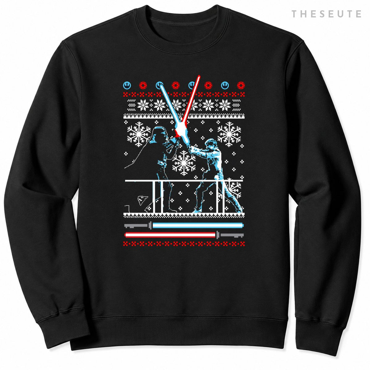 Star Wars Vader Luke Duel Ugly Christmas Sweatshirt