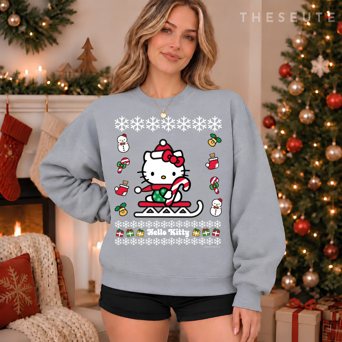 Hello Kitty Ugly Christmas Sweatshirt