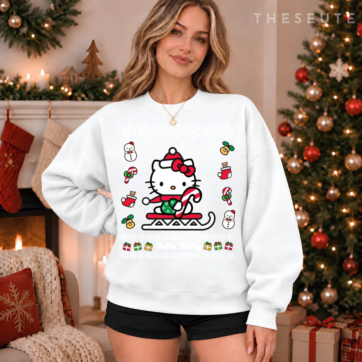 Hello Kitty Ugly Christmas Sweatshirt