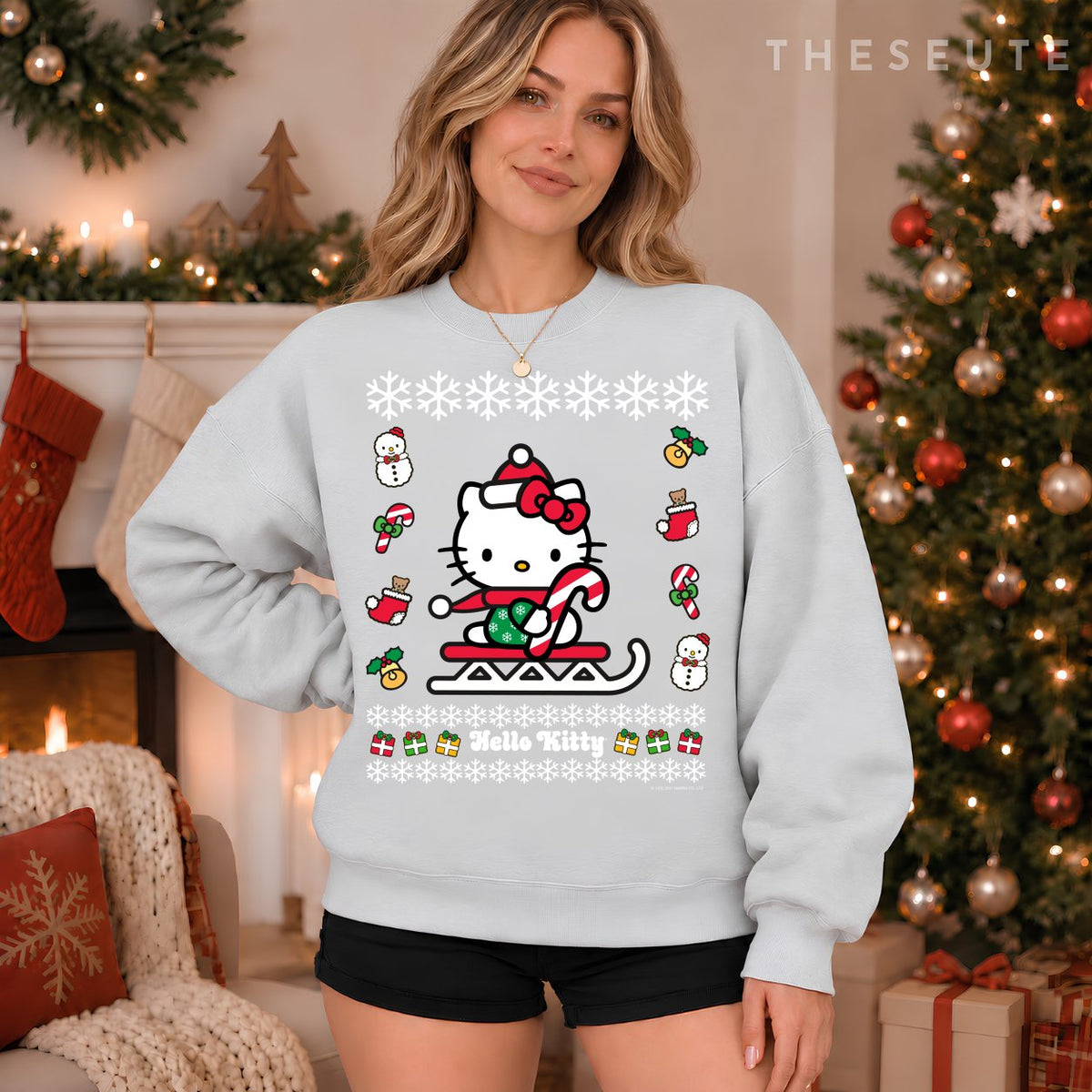 Hello Kitty Ugly Christmas Sweatshirt