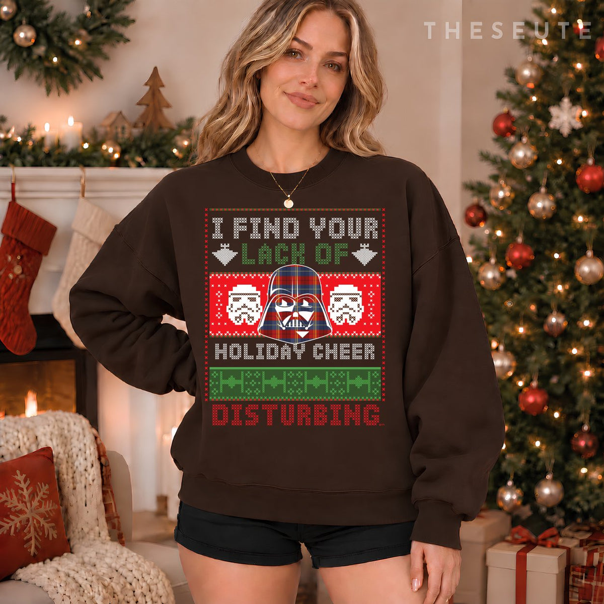 Star Wars Darth Vader Ugly Christmas Sweatshirt