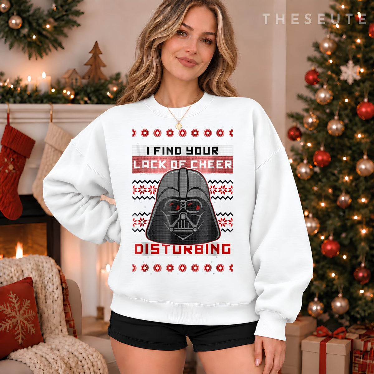 Star Wars Vader Lack Of Cheer Ugly Christmas Sweatshirt