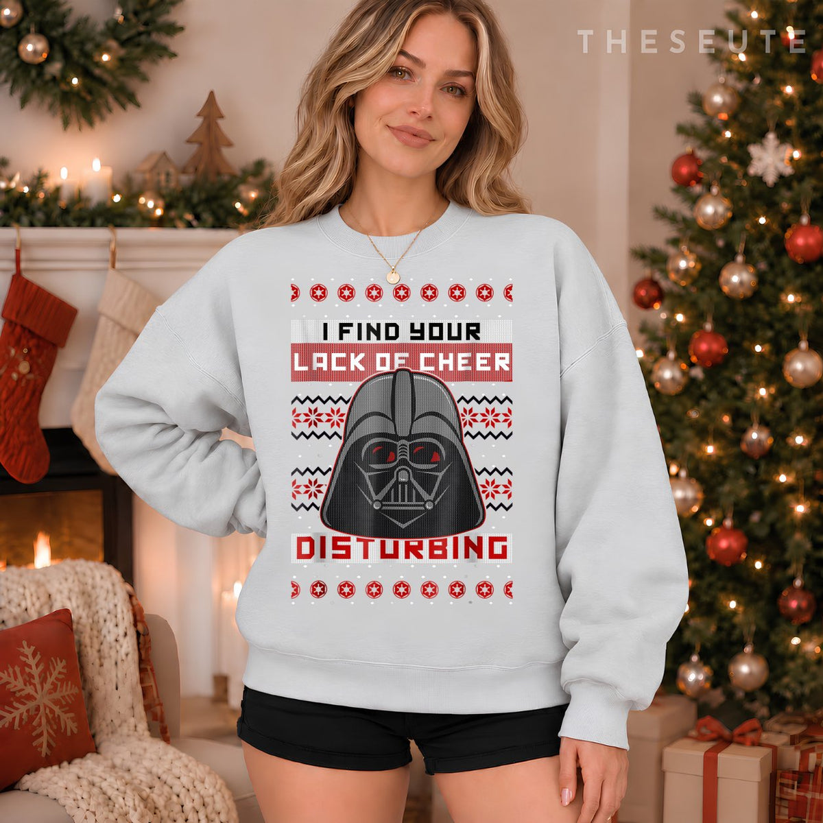 Star Wars Vader Lack Of Cheer Ugly Christmas Sweatshirt